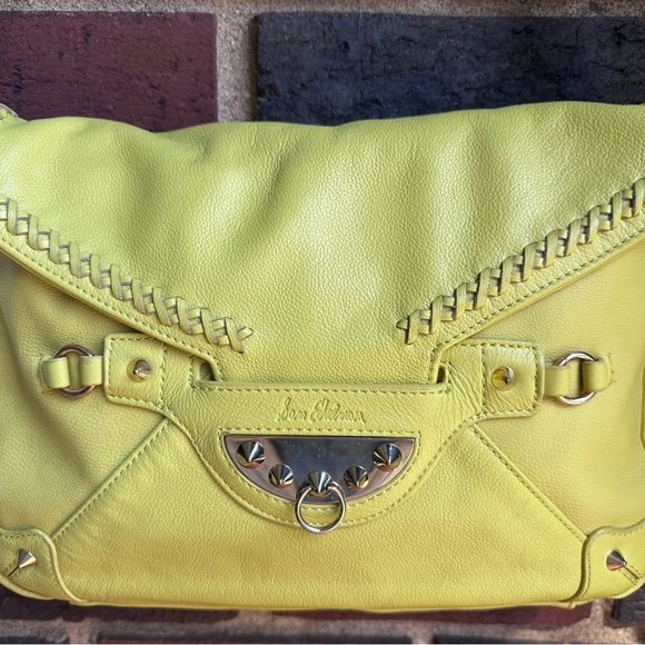 Sam Edelman bright citrus shoulder crossbody bag - Picture 2 of 12